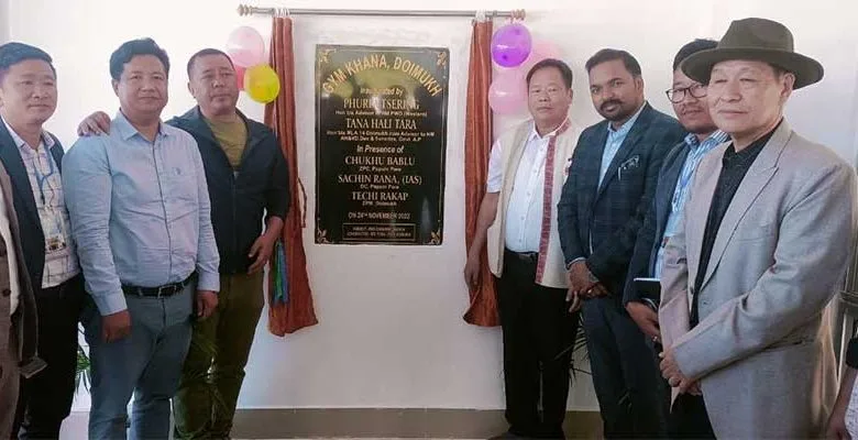 Arunachal:  Phurpa Tsering inaugurates PWD EE Office and Gymkhana at Doimukh