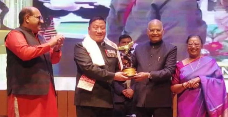 Arunachal: Hibu receives ‘Excellence in Public Service-2022 Award’