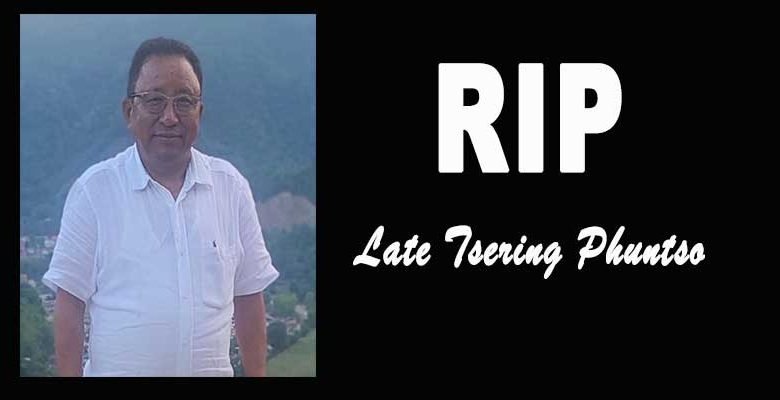 Arunachal: TMWS condoles demise of Tsering Phuntso