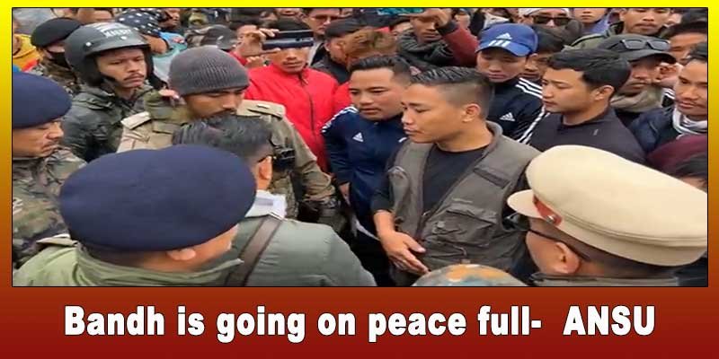 Arunachal: 12 Hrs Capital Bandh by ANSU – LIVE UPDATE