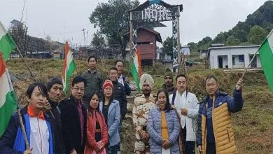 Arunachal: BJP team visit Kepang La near Gelling