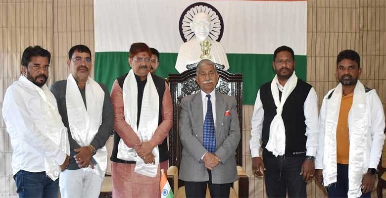Jharkhand MLAs calls on the Arunachal Pradesh Governor