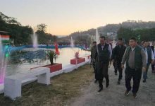 Itanagar: Chowna Mein inaugurates Musical Water Fountain with RGB Laser Show System’ at Energy Awareness Park