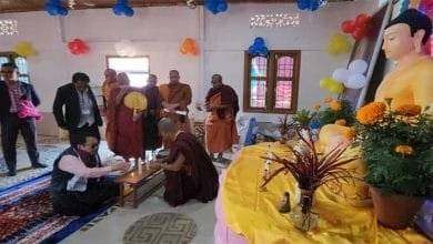 Arunachal: Chowna Mein inaugurates the pancasila vihara at galenja singpho village