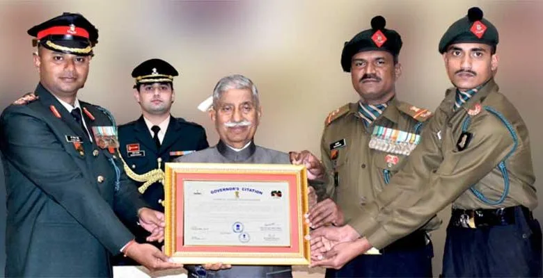 Arunachal: Governor presents Governor’s Citation to 7 MADRAS