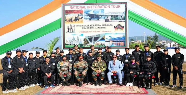 Arunachal: Assam Rifles Flag Off National Integration Tour in Longding