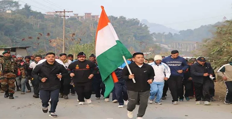 Arunachal: Republic Run held in Tirap and Longding