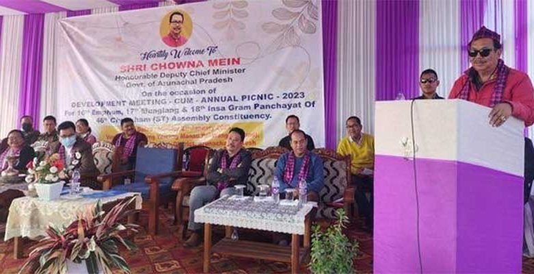 Arunachal: Chowna Mein urges people to make good use of social media platform
