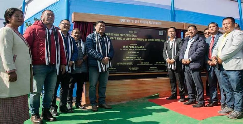 Arunachal: Khandu lays foundation stone of Kra-Daadi dist secretariat at Palin