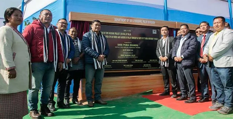 Arunachal: Khandu lays foundation stone of Kra-Daadi dist secretariat at Palin