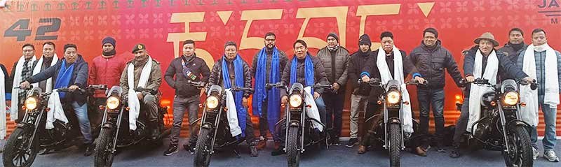 Arunachal: Jawa 42 Tawang edition motorcycles launched 