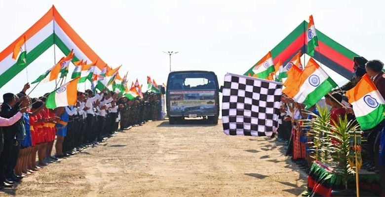 Aruachal: Assam Rifles Flags in National Integration Tour at Longding