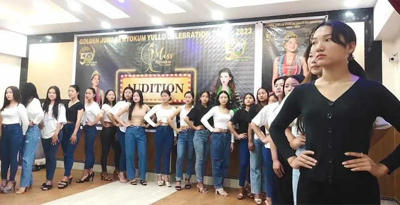Arunachal: Audition for Miss Nyokum Toru 2023 held