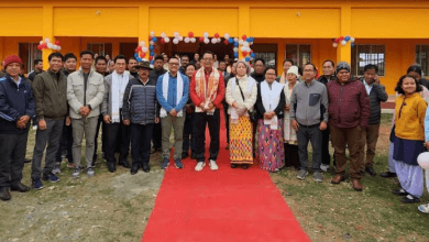 Arunachal: Chowna Mein inaugurates, school building, indoor stadium in Namsai