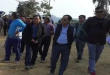Arunachal: Minister, IMC Mayor, officials visit ongoing SWMP site at Chimpu