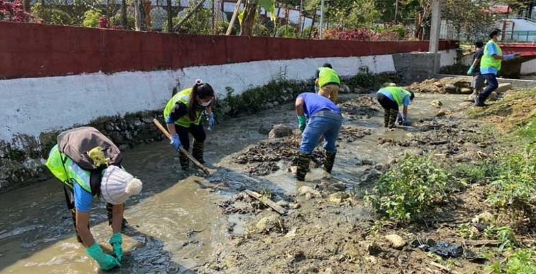Itanagar- NGOs Clean-up Yagamso river