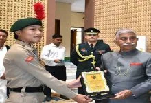 Arunachal: Governor felicitates NCC Cadets and Officers