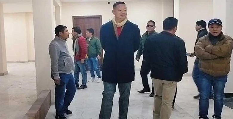 Arunachal: Mayor Tame Phassang inspected under-construction IMC Office Building