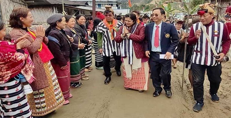 Arunachal: Union MoS Meenakshi Lekhi Visits Koloriang