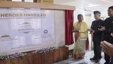 Arunachal: President Murmu inaugurates exhibition on the unsung heroes at RGU