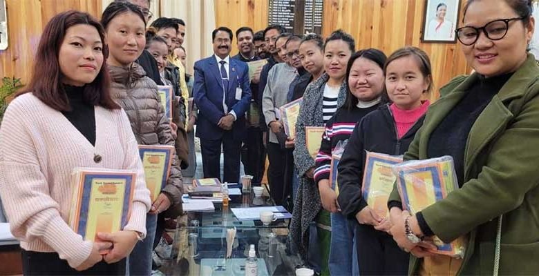 Arunachal: Self-learning materials for Sanskrit distributed at RGU