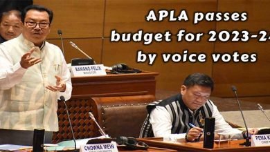 Arunachal Assembly passes budget for 2023-24 by voice votes