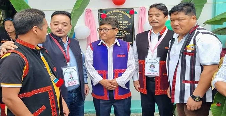 Arunachal: Doni Polo Gangging Building inaugurated at Jomlo Bari Village