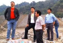 Itanagar: IMC Mayor inspects under-construction ‘Sewerage Treatment Plant at Naharlagun
