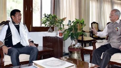 Arunachal: CM Pema Khandu calls on the Governor Kaiwalya Trivikram Parnaik