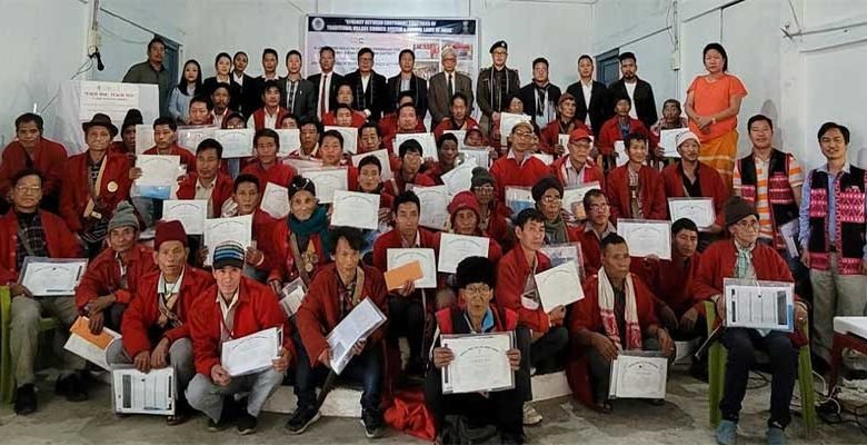 Arunachal: Legal Literacy Training for Gaon Burahs and Burihs held in Anjaw