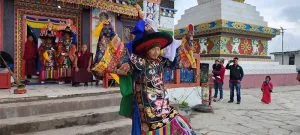 Arunachal: Monastic Dance ‘Palden Lhamo’ and ‘Gonpo’ introduce in Jang Palpung Zangdok palri monastery