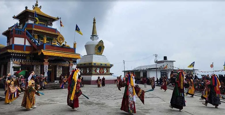 Arunachal: Monastic Dance ‘Palden Lhamo’ and ‘Gonpo’ introduce in Jang Palpung Zangdok palri monastery