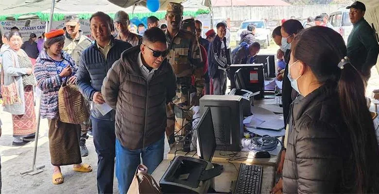 Arunachal: Seva Aapke dwar camp held at Zemithang