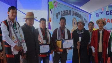 Arunachal: Tangang Erang Society felicitates two brave-hearts in Pasighat