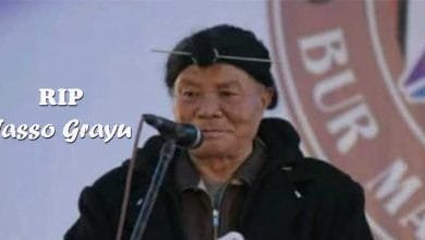 Arunachal: Veteran Congress leader and journalist Tasso Grayu passes away