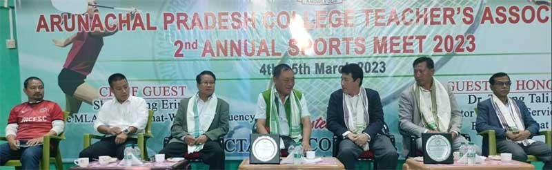 Arunachal: APCTA’s  2nd Annual Sports Meet begins at Pasighat