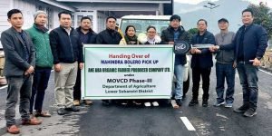 Arunachal: New Bolero Pick Up handed over to farmer producer