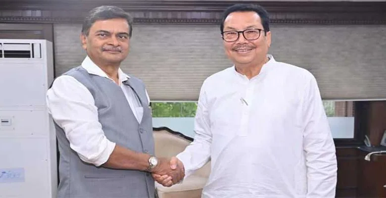 Arunachal Pradesh Dy CM calls on Union Power Minister RK Singh to discuss the state’s hydropower projects