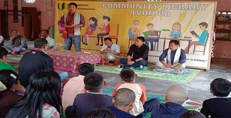 Arunachal- IFET opens up a new community library to promote reading and build a better society