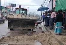 Itanagar: In view of G20 Summit IMC conducts eviction, clearance drive