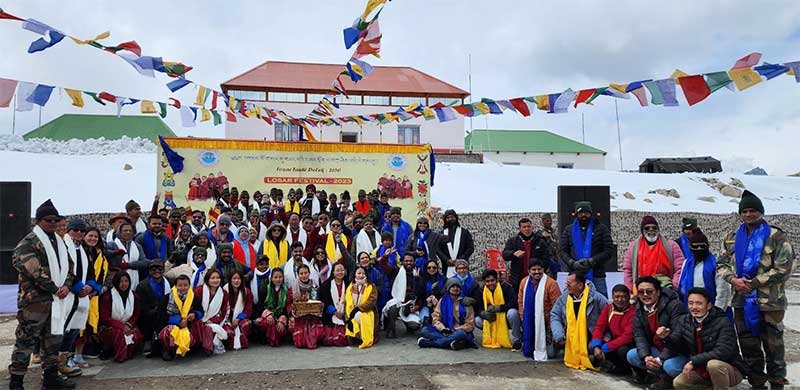 Arunachal: MMT Organised Lossar function at LAC near Bumla in Tawang