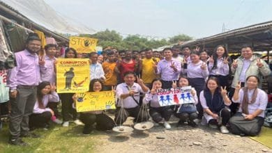 Arunachal: RGU’s students conduct Community Awareness Campaign on ‘Corruption’