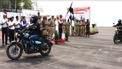 Arunachal: Governor flags off Arunachal leg of the Rhino Motorcycle Rally