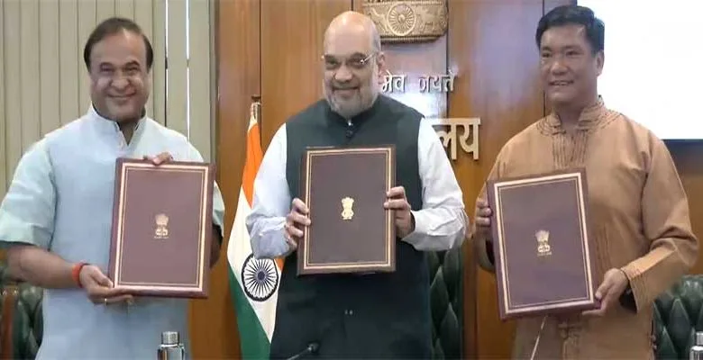 Arunachal Pradesh and Assam Sign Agreement To Settle Border Dispute