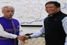 Arunachal Guv, CM discuss state’s developmental activities