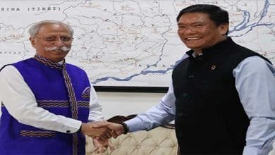 Arunachal Guv, CM discuss state’s developmental activities