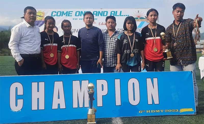Arunachal: Hangpan Dada memorial trophy 2023 for Papum Pare district Concludes