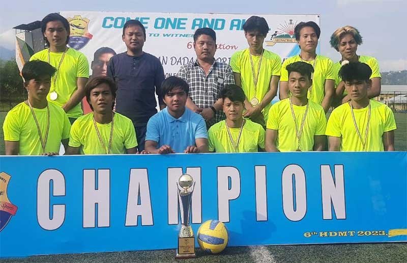 Arunachal: Hangpan Dada memorial trophy 2023 for Papum Pare district Concludes