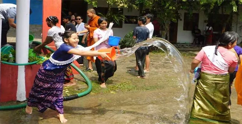 Arunachal: Sangken the water festival celebrated at Itanagar