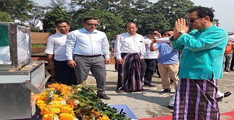 Arunachal Pradesh holds State funeral for Chow Tewa Mein